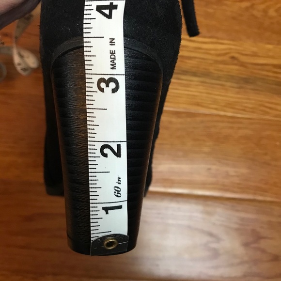 NWOT JG Black Heeled Booties Size 6 - Picture 5 of 5